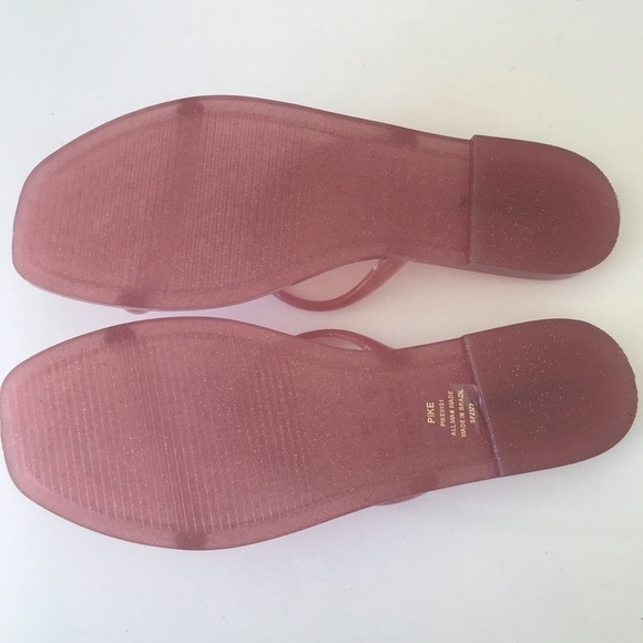 Steve Madden jelly pink sandals size 9 slight shimmer NWOT summer - Picture 4 of 4